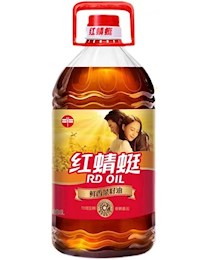 红蜻蜓鲜香菜籽油5L